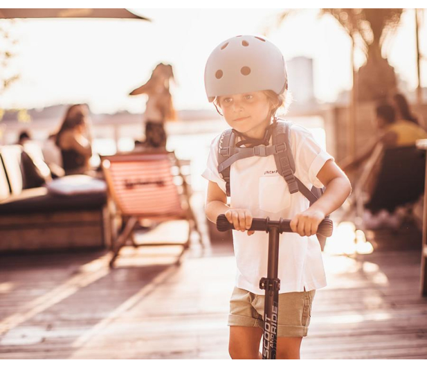 Scoot & Ride Kask Ochronny S-M dla dzieci 3+ Steel - 1014701 - zdjęcie 7